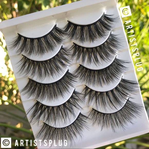 NEW! HP! ASSORTED MINK LASH PACK 5 STYLES - Picture 2 of 4